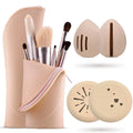 Axyaa Silicone Makeup Brush Storage Bag Beauty Egg Storage Bag