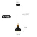 Axyaa Nordic Wood Handle Chandelier Pendant Light