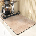 Axyaa Kitchen Coaster: Absorbent Drying Mat, Arbor Print, Dish Drying Mats, Table Pads