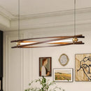 Axyaa Modern Pendant Lights | Indoor LED Chandelier for Dining Room Lighting