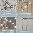 Axyaa Starlight Cube Chandelier - Modern Creative Lighting for Villa, Restaurant, Living Room