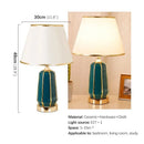 Axyaa Luxe Ceramic Table Lamp for Elegant Living Spaces