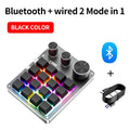 Axyaa Mechanical Keyboard with Knob Volume Button, 3 Modes & Macro Gaming