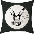 Axyaa Plants Print Linen Cushion Cover for Stylish Home Decor 45*45cm