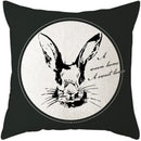 Axyaa Plants Print Linen Cushion Cover for Stylish Home Decor 45*45cm