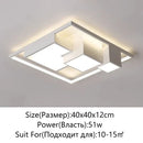 Axyaa Nordic LED Ceiling Light - Dimmable Modern Fixture for Living Spaces