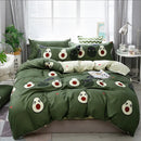 Axyaa Strawberry Bedding Set - Soft Queen/King Size Comforter Set