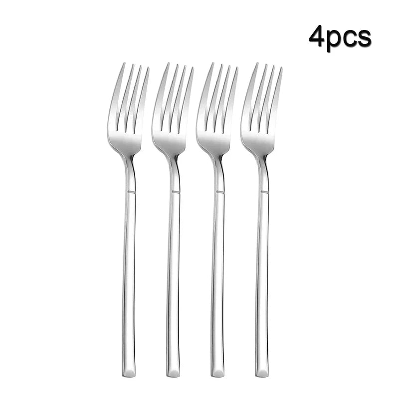 Axyaa Stainless Steel Cutlery Set - Perfect for Dinner Parties and Restaurants