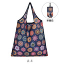 Axyaa Foldable Reusable Shopping Grocery Bag Eco-Friendly Beach Storage Tote - Fashion Print