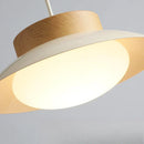 Axyaa Cream Wind LED Pendant Light Chandelier for Bedroom Home Decor