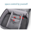 Axyaa Electronics Accessories Organizer Bag: Large Capacity, Waterproof, Portable Storage Solution