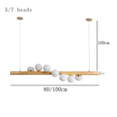 Modern Wood Pendant Light by Axya: Hanging Lamps for Dining Room & Kitchen Island