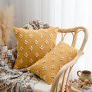Cotton Geometric Star Pillow Cover 45*45cm for Sofa Living Room, Axyaa Home Decor