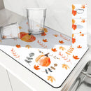 Axyaa Coffee Mat Dish Draining Pad Drain Quick Drying Kitchen Bathroom Placemat