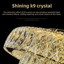 Axyaa High-End Crystal Pendant Chandelier: Luxury Modern Home Lighting