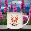 Enamel Dog Mom Custom Mug - Axyaa Dog Lovers Tea Cup Best Gift