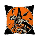 Halloween Cartoon Pumpkin Bat Ghost Pillowcase for Axyaa Home Decoration