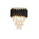 Axyaa Crystal LED Wall Lamp for Bedroom Bedside & Corridor - Elegant Sconces Lighting