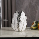 Axyaa Ceramic Vase Sculpture Home Decoration Crafts Ornament