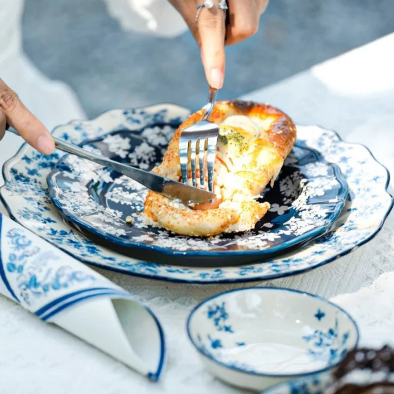 Axyaa Ceramic Tableware Set for Parties and Daily Meals