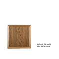 Axyaa Natural Walnut Wooden Serving Tray with Beech Handle