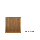 Axyaa Natural Walnut Wooden Serving Tray with Beech Handle