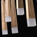 Axyaa LED Wooden Chandelier for Kitchen Dining Living Bedroom Lighting