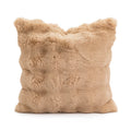 Axyaa Faux Rabbit Fur Pillow Cover for Sofa, Bed, or Chair - Soft, Fluffy, Decorative