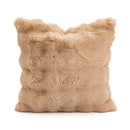 Axyaa Faux Rabbit Fur Pillow Cover for Sofa, Bed, or Chair - Soft, Fluffy, Decorative