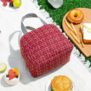 Axyaa Insulated Tote Lunch Bag for Women and Men: Portable Cooler Storage Handbag
