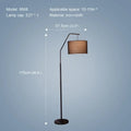 Axyaa Nordic Fishing LED Floor Lamp - Modern Living Room Decor