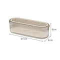 Axyaa Dustproof Makeup Storage Box - High-end Organizer for Dressing Table
