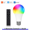 Axyaa Smart Bluetooth LED Light Bulbs 9W 15W 18W E27 220V Remote Control Group RF 2.4GHz
