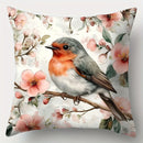 Axyaa Happy Branch Sofa Pillow Case Set, 4pcs, 17.7" Single-Sided Print
