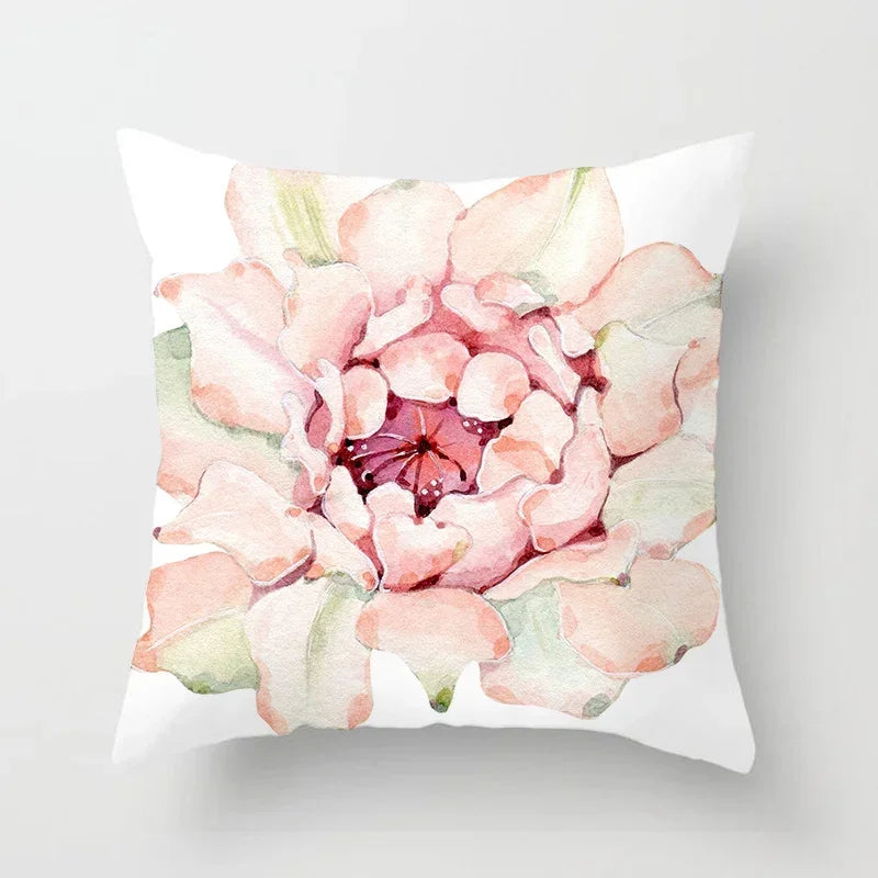 Axyaa Cactus Plants Pattern Cushion Cover Throw Pillow Decor Sofa Pillowcase