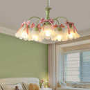 Axyaa Pink Bow Eye Protection Ceiling Pendant Lamp