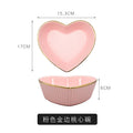 Nordic Love Ceramic Bowl by Axyaa - Versatile Kitchen Tableware & Home Decor