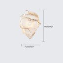 Axyaa Spanish Marble Alabaster Wall Lamp Luxurious All-Copper Indoor Decor