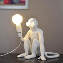 Axyaa Nordic Resin Monkey LED Pendant Chandelier for Home Decor Lighting