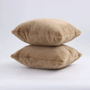 Axyaa Fur Cushion Cover - Soft Decorative Pillow for Couch or Sofa