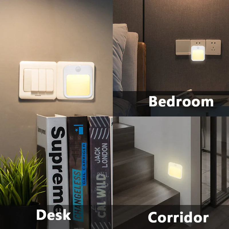 Axya Motion Sensor LED Night Light - Dimmable Cabinet & Bedroom Lamp