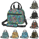 Axyaa Paisley Pattern Lunch Bag: Waterproof, Insulated, Reusable, Thermal Tote