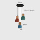 Axyaa Modern LED Pendant Lamp, 6 Colors, 4W, for Bedroom, Living Room, Balcony