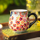 Retro Ceramic Coffee Mug by Axyaa - Creative Office Breakfast Cup