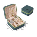 Axyaa Portable Foldable Jewelry Organizer Box Compact Travel Case