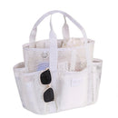 Axyaa Mesh Hollow Gym Bag: Large Capacity Portable Sports Bag for Beach Swimming & Travel
