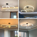 Axyaa Modern Living Room Chandelier LED Indoor Lighting Bedroom Decor