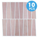 Axyaa 3D PVC Tile Wall Stickers - Waterproof Peel and Stick Panels