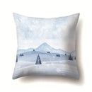 Axyaa Christmas Deer Snowflake Pillow Case
