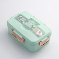 Axyaa Kids Leakproof Bento Lunch Box with Compartments